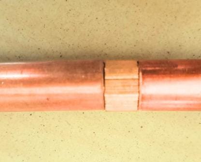 Copper Pyramid for Meditation _ 6 feet Premium Quality ( Full Set all Copper PIPES) Giza Pyramid Connectors KIT,Copper Pyramid Kit, Giza kit