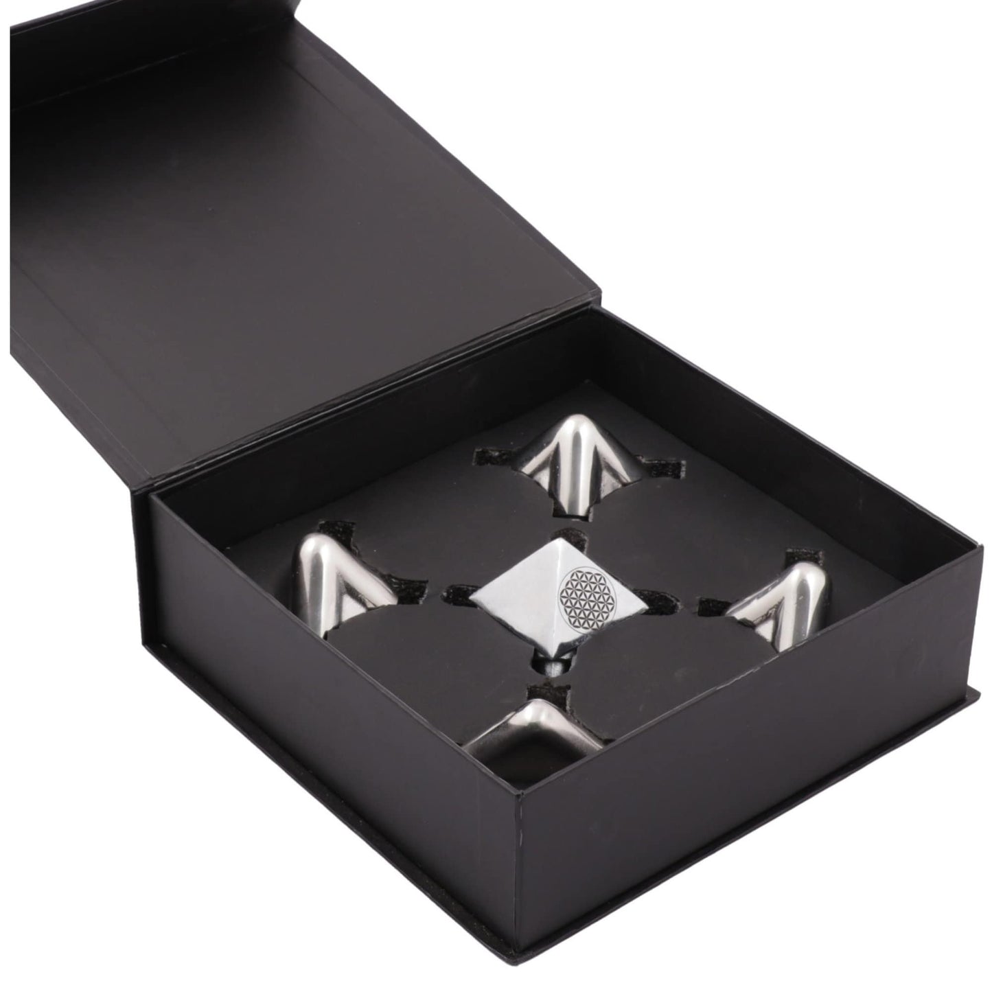 Stainless Steel Giza Pyramid Connectors (OD 12.6 MM) _ (51Degree 51Minutes)