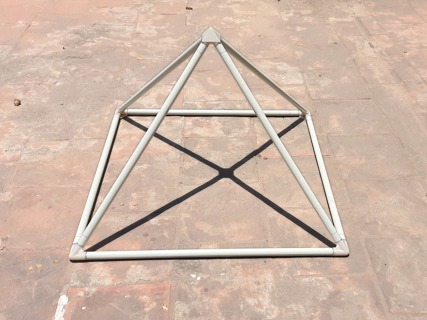 Giza Pyramid  Connectors, Giza Pyramid kit, Pyramids Meditation,  Plastic 12.7 MM ( OD)meditation Pyramid, pyramid corners, Connectors only