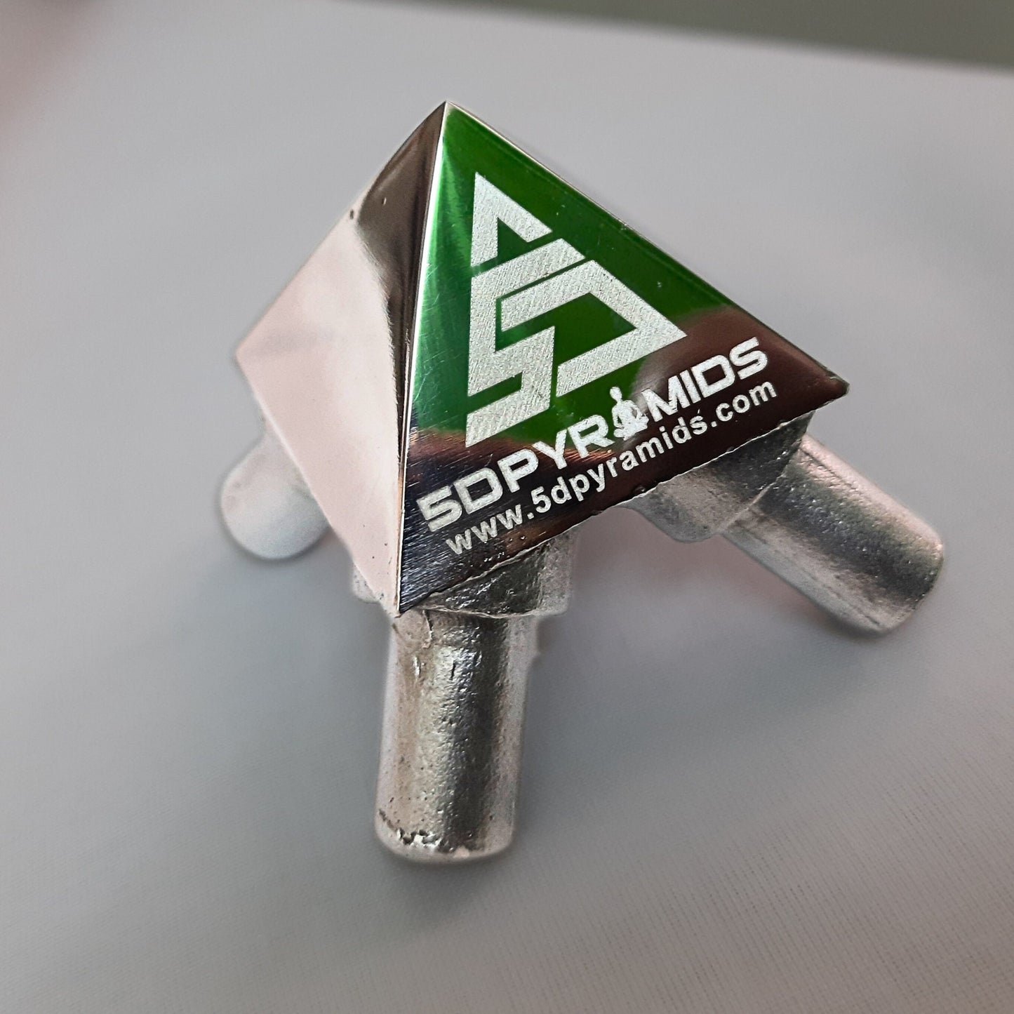 Stainless Steel Giza Pyramid Connectors (OD 12.6 MM) _ (51Degree 51Minutes)