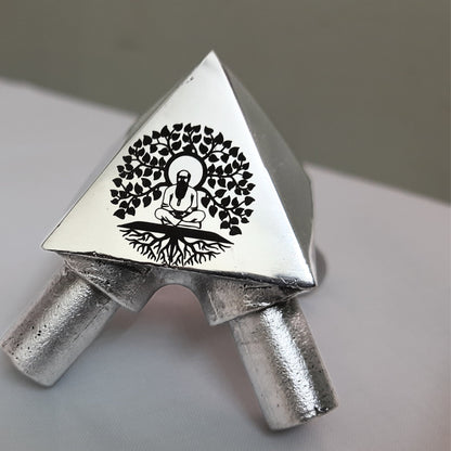 Stainless Steel Giza Pyramid Connectors (OD 12.6 MM) _ (51Degree 51Minutes)