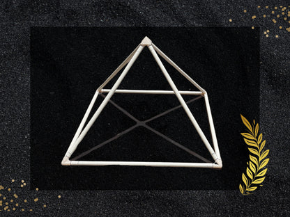 Giza Pyramid  Connectors, Giza Pyramid kit, Pyramids Meditation,  Plastic 12.7 MM ( OD)meditation Pyramid, pyramid corners, Connectors only