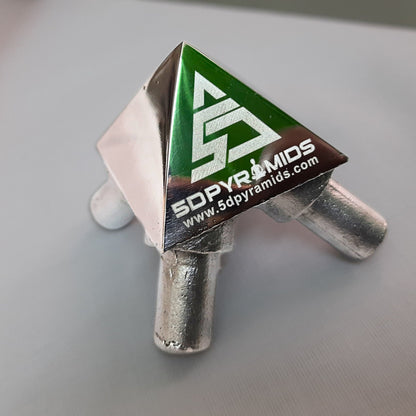 Stainless Steel Giza Pyramid Connectors (OD 12.6 MM) _ (51Degree 51Minutes)